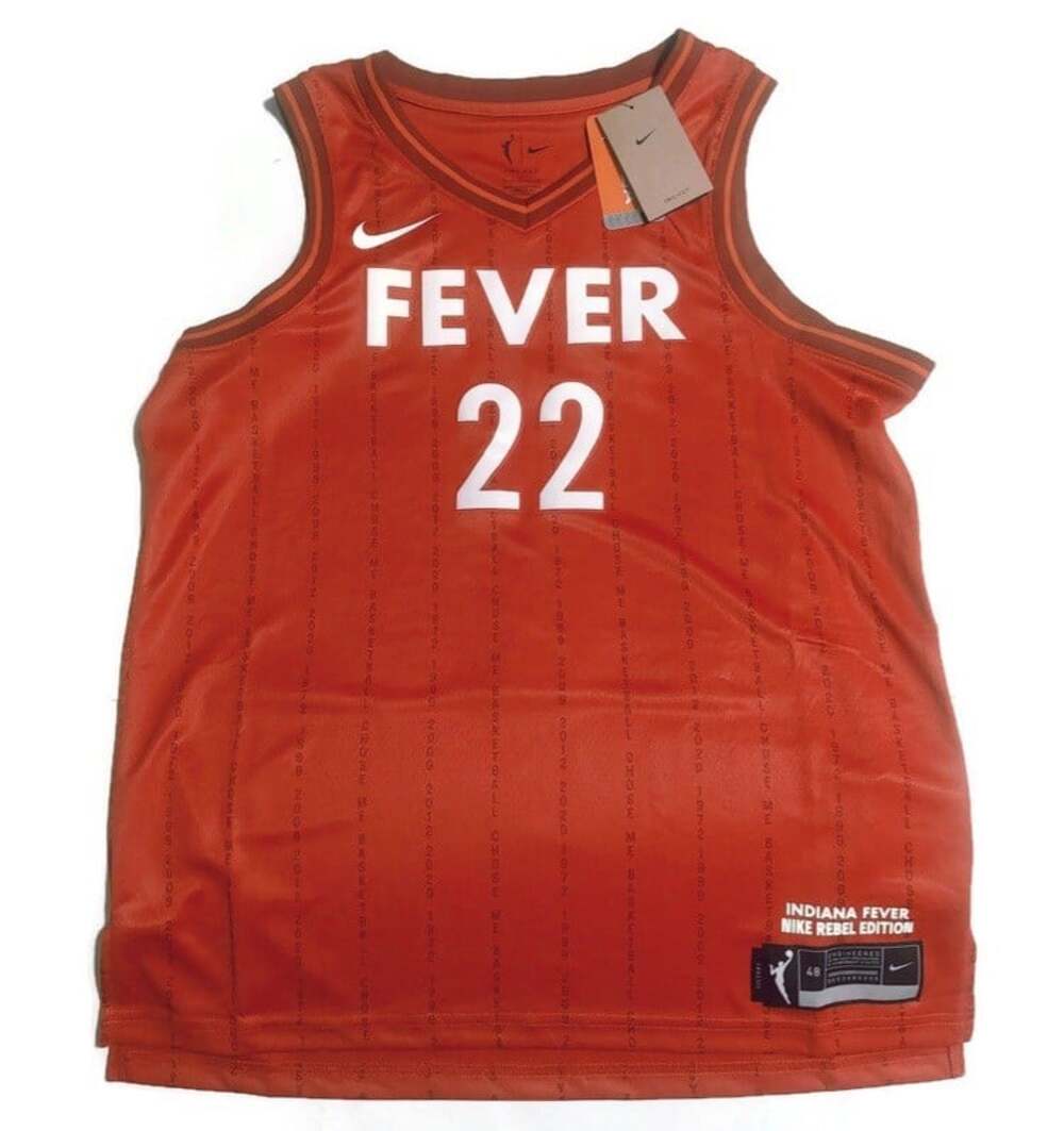 Nike Caitlin Clark Indiana Fever WNBA Rebel Edition Jersey DR8398-659 Womens L - Picture 12 of 12